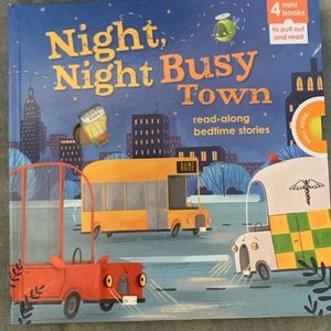Usborne Night Night Busy Town with 4 Mini Books Inside